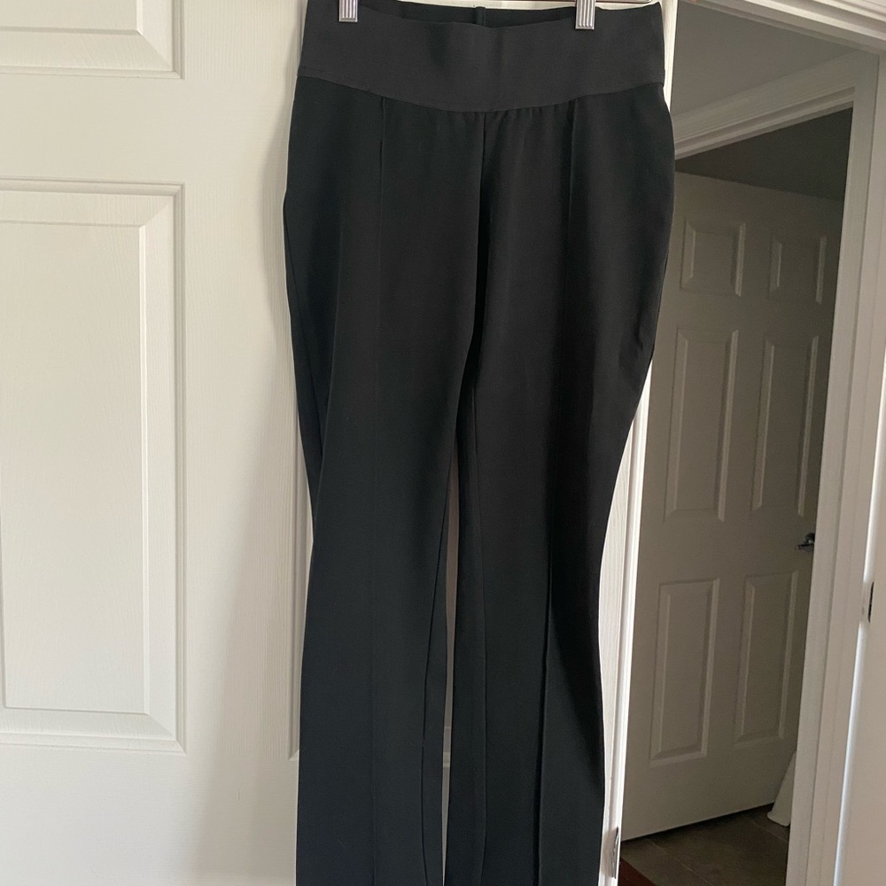 Black maternity dress pants